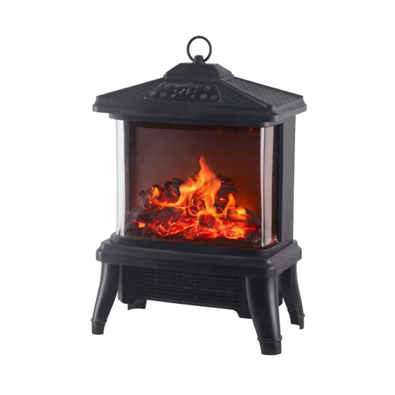 Цифровой 3D Flame Electric Ceramic Heater со светодиодным дисплеем и ручкой